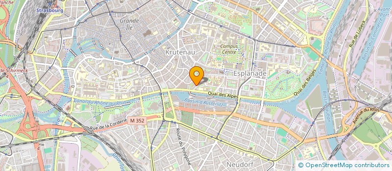 localisation de l'entreprise ARTCRE'ENVOL à STRASBOURG