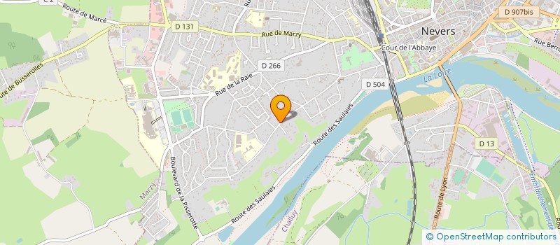 localisation de l'entreprise ARTCREALOISIRS à NEVERS