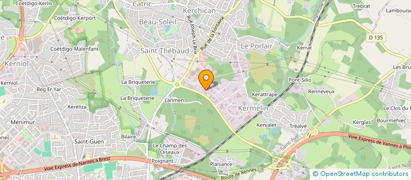 localisation de l'entreprise ARTDEC à SAINT-AVE