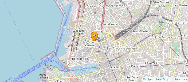 localisation de l'entreprise ARTDECHA  MARSEILLE