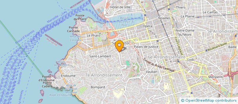 localisation de l'entreprise ARTDECO à MARSEILLE