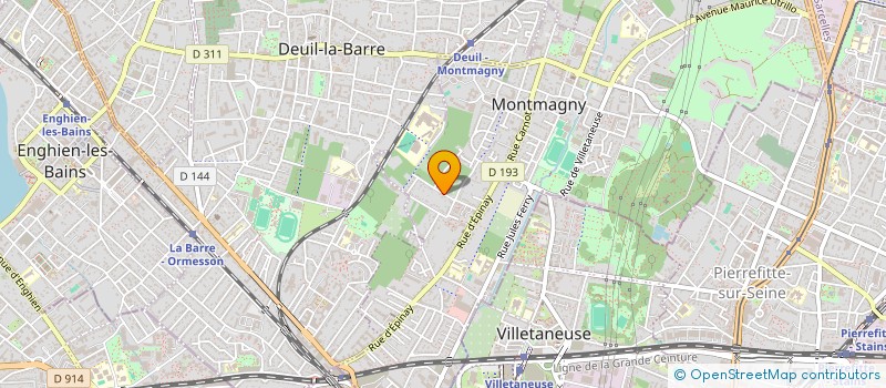 localisation de l'entreprise ARTDECOPLUS  MONTMAGNY