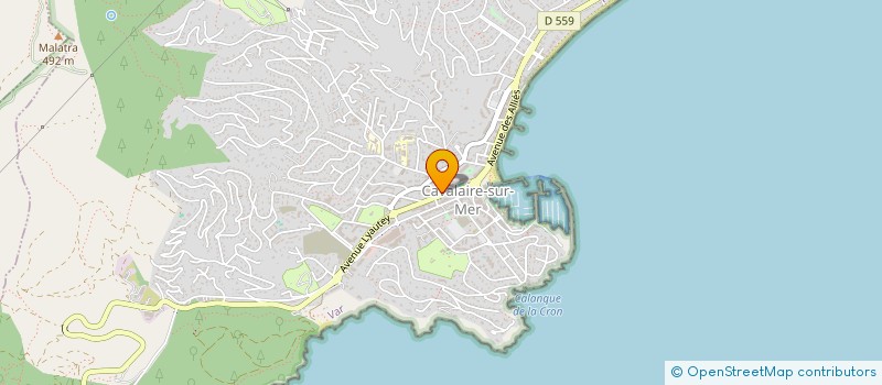 localisation de l'entreprise ARTDENT à CAVALAIRE-SUR-MER