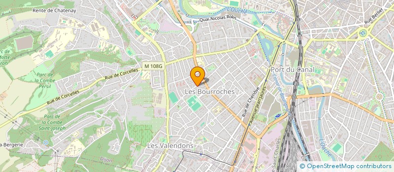 localisation de l'entreprise ARTDI  DIJON