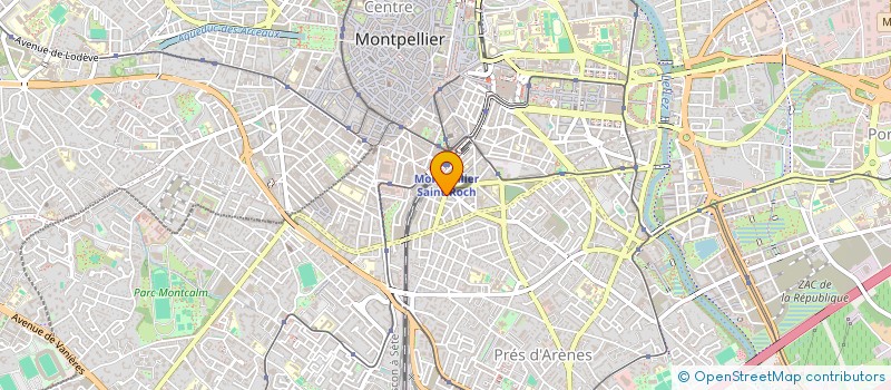 localisation de l'entreprise ARTDIDACTE à MONTPELLIER