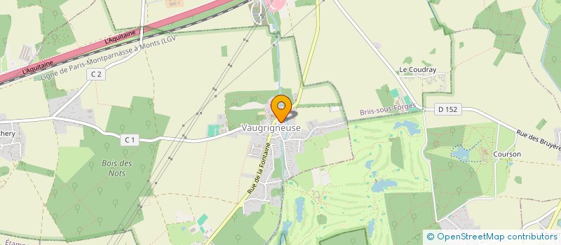 localisation de l'entreprise ARTDKOUP  VAUGRIGNEUSE