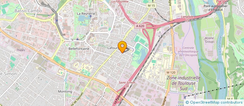localisation de l'entreprise ARTDRENALINE à TOULOUSE