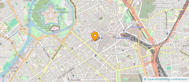 localisation de l'entreprise ARTE ASSURANCES à LILLE