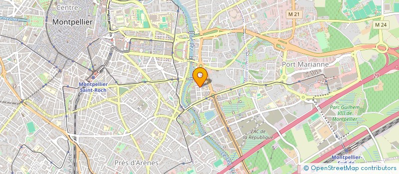localisation de l'entreprise ARTE CABOCLA à MONTPELLIER