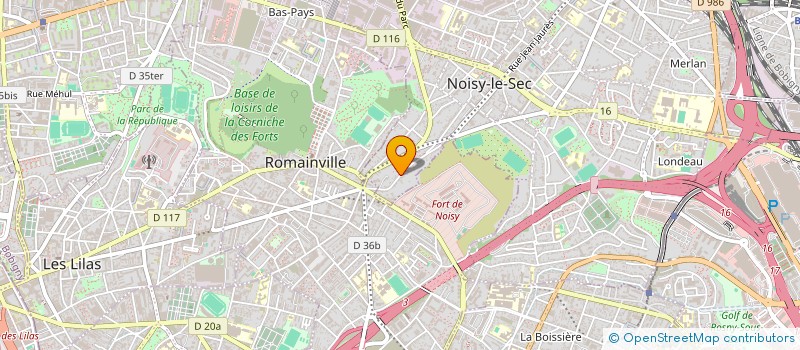 localisation de l'entreprise ARTE CASA à NOISY-LE-SEC