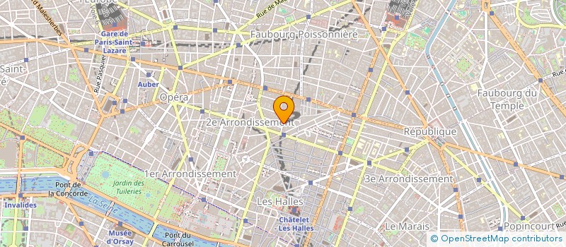 localisation de l'entreprise ARTE CHARPENTIER ARCHITECTES  PARIS