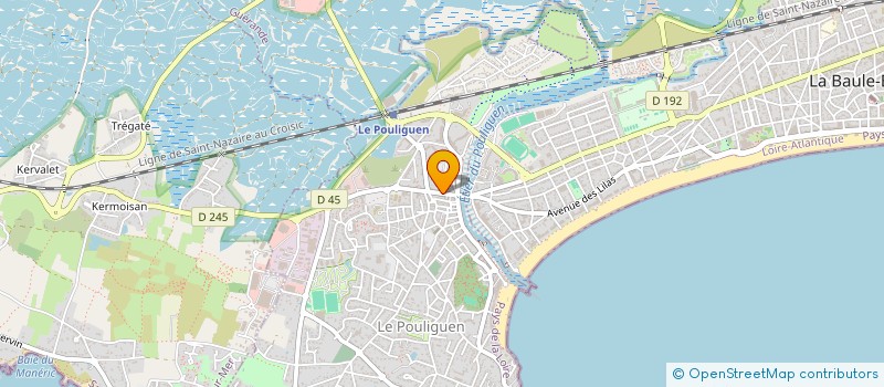 localisation de l'entreprise ARTE CUCINA à LE POULIGUEN