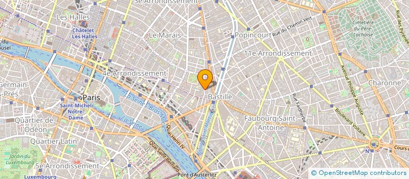 localisation de l'entreprise ARTE DESIGN SARL à PARIS