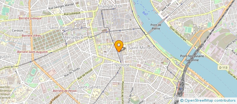 localisation de l'entreprise ARTE DO SAMBA à BORDEAUX