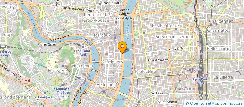 localisation de l'entreprise ARTE DUE  LYON