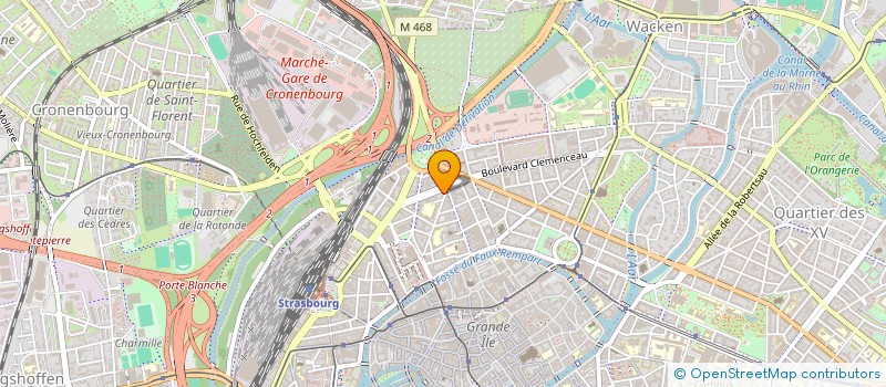 localisation de l'entreprise ARTE FLORA à STRASBOURG