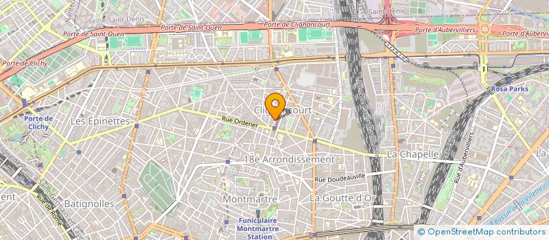 localisation de l'entreprise ARTE IN LUCE  PARIS