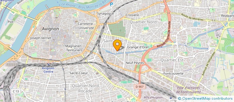 localisation de l'entreprise ARTE IN SCENA  AVIGNON