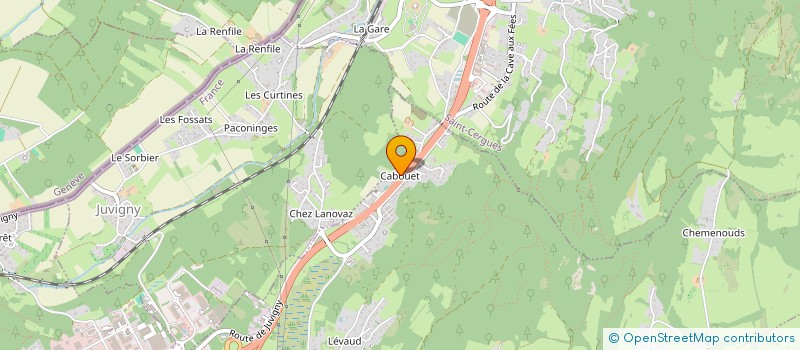 localisation de l'entreprise ARTE LIBERA  CRANVES-SALES