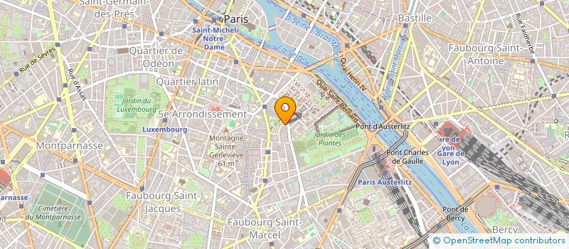 localisation de l'entreprise ARTE MUSICI ASSOCIATION POUR LE DEVELOPPEMENT ET L'ENSEIGNEMENT DES PRATIQUES ARTISTIQUES ET MUSICALES  PARIS