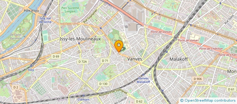 localisation de l'entreprise ARTE STUDIO à VANVES