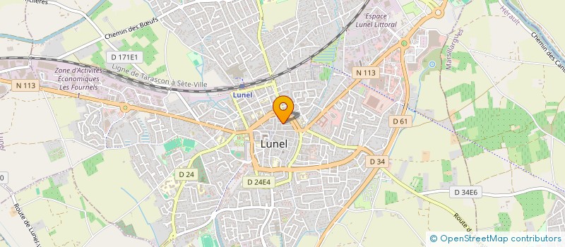 localisation de l'entreprise ARTE Y ESTILO  LUNEL