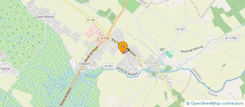 localisation de l'entreprise ARTEA à LE GUA