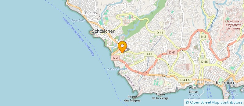 localisation de l'entreprise ARTEA DESIGN à SCHŒLCHER