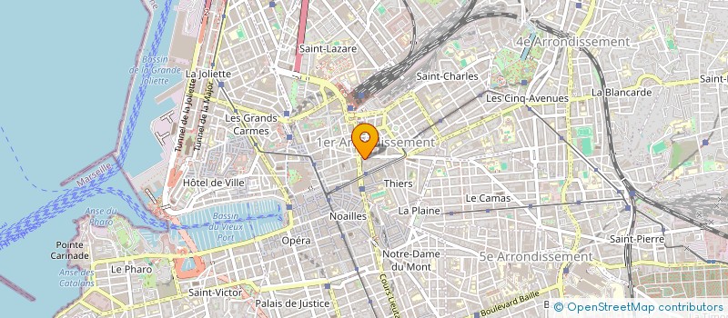 localisation de l'entreprise ARTEAC-LAB à MARSEILLE