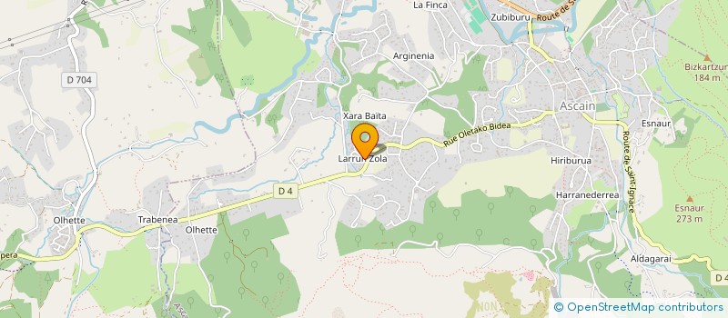 localisation de l'entreprise ARTEAK à SARE