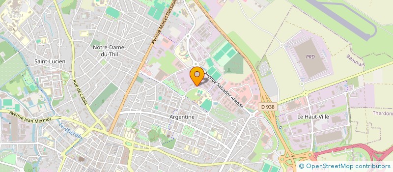 localisation de l'entreprise ARTEAL TECHNOLOGIES INTERNATIONAL  BEAUVAIS