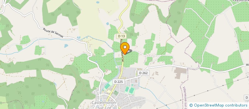 localisation de l'entreprise ARTEBAT  CASTELMORON-SUR-LOT