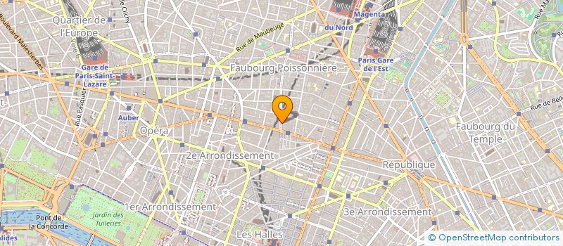 localisation de l'entreprise ARTEC à PARIS