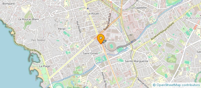 localisation de l'entreprise ARTEC à MARSEILLE
