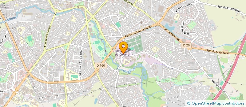 localisation de l'entreprise ARTEC à CHOLET