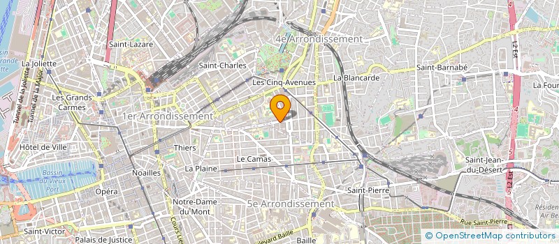localisation de l'entreprise ARTEC à MARSEILLE