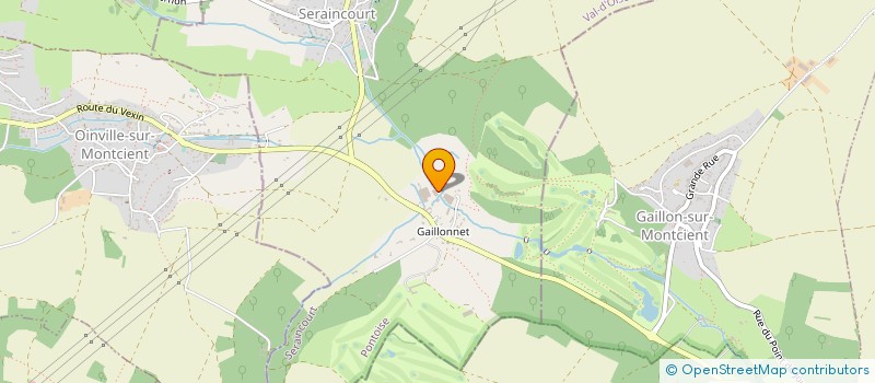 localisation de l'entreprise ARTECA  SERAINCOURT