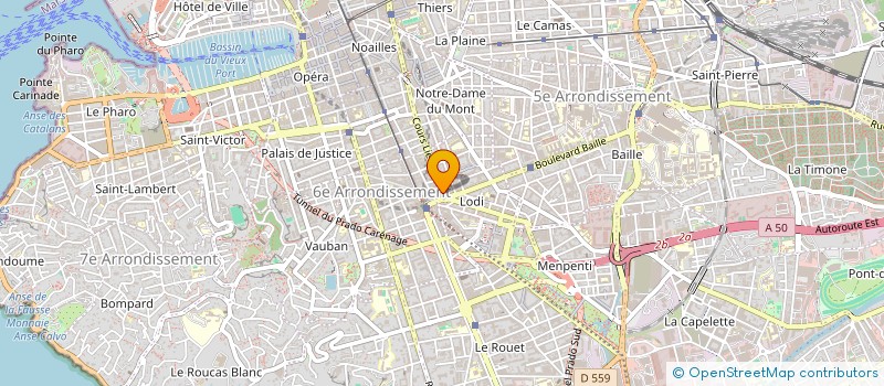 localisation de l'entreprise ARTECH  MARSEILLE