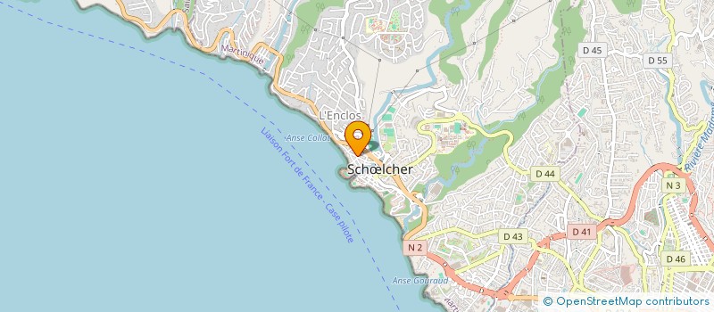 localisation de l'entreprise ARTECH à SCHŒLCHER