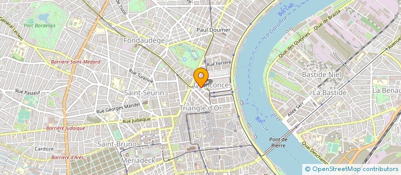 localisation de l'entreprise ARTECH à BORDEAUX