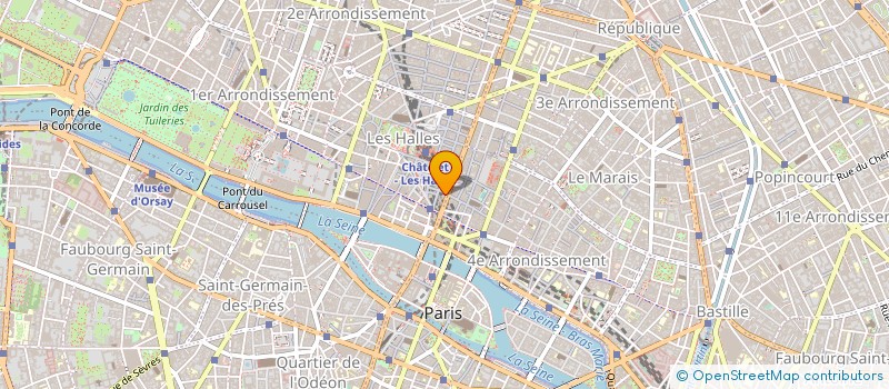 localisation de l'entreprise ARTECH COMMUNICATION INTER à PARIS