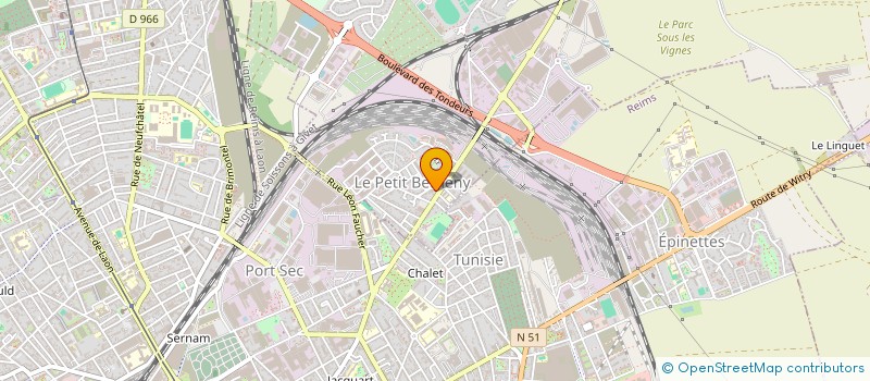 localisation de l'entreprise ARTECH'DRONE à BETHENY