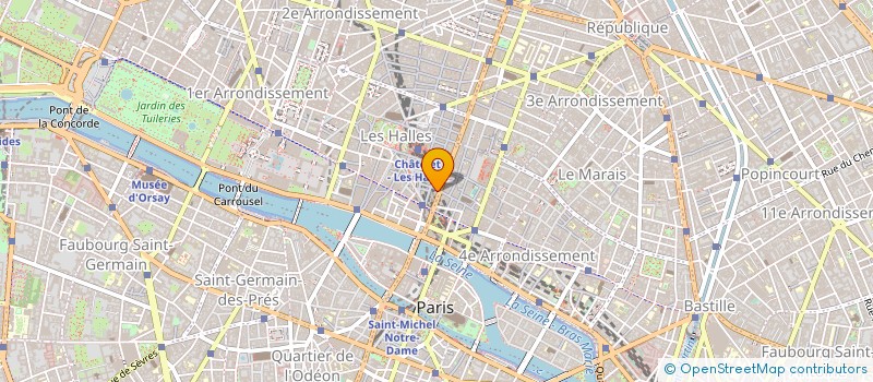 localisation de l'entreprise ARTECH FABRICATION INTERNATIONAL SARL à PARIS