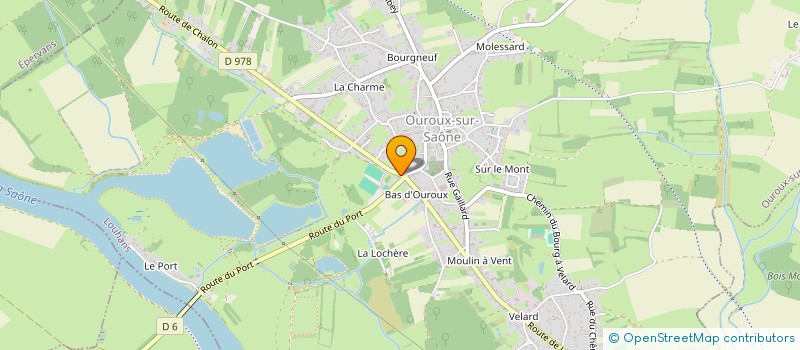 localisation de l'entreprise ARTECH INVEST HOLDING  ABERGEMENT STE COLOMBE L