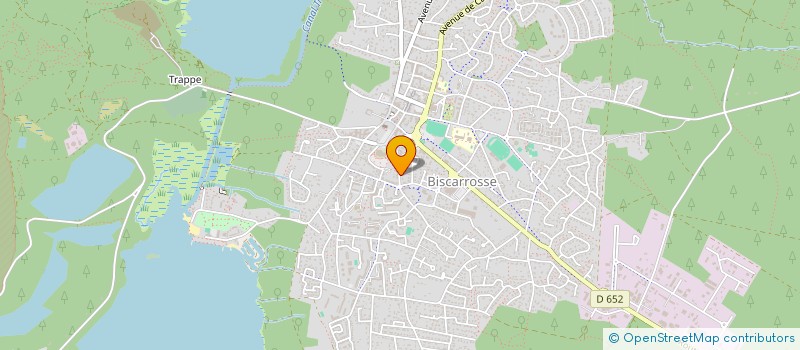 localisation de l'entreprise ARTECH JOINT FORMATION  BISCARROSSE