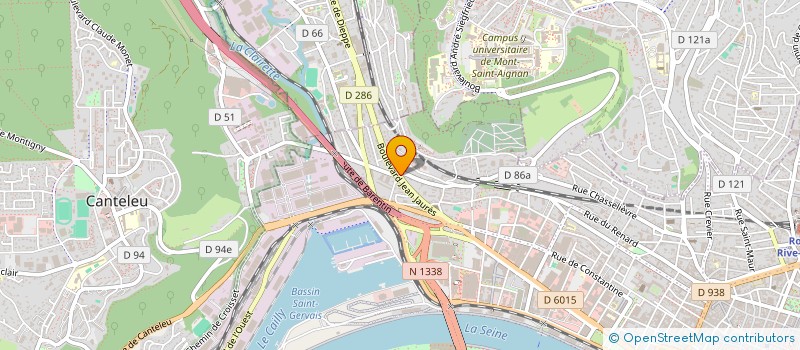 localisation de l'entreprise ARTECH LABEL à ROUEN