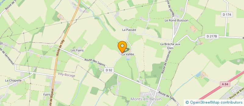 localisation de l'entreprise ARTECHMIS  MONTS-EN-BESSIN