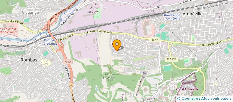 localisation de l'entreprise ARTECK CONSTRUCTION  AMNEVILLE