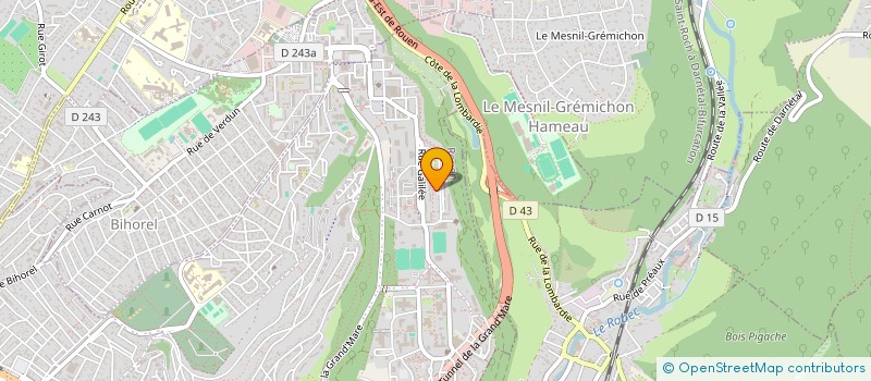 localisation de l'entreprise ARTECKA MULTIMEDIA à ROUEN