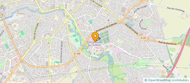 localisation de l'entreprise ARTECS à CHOLET